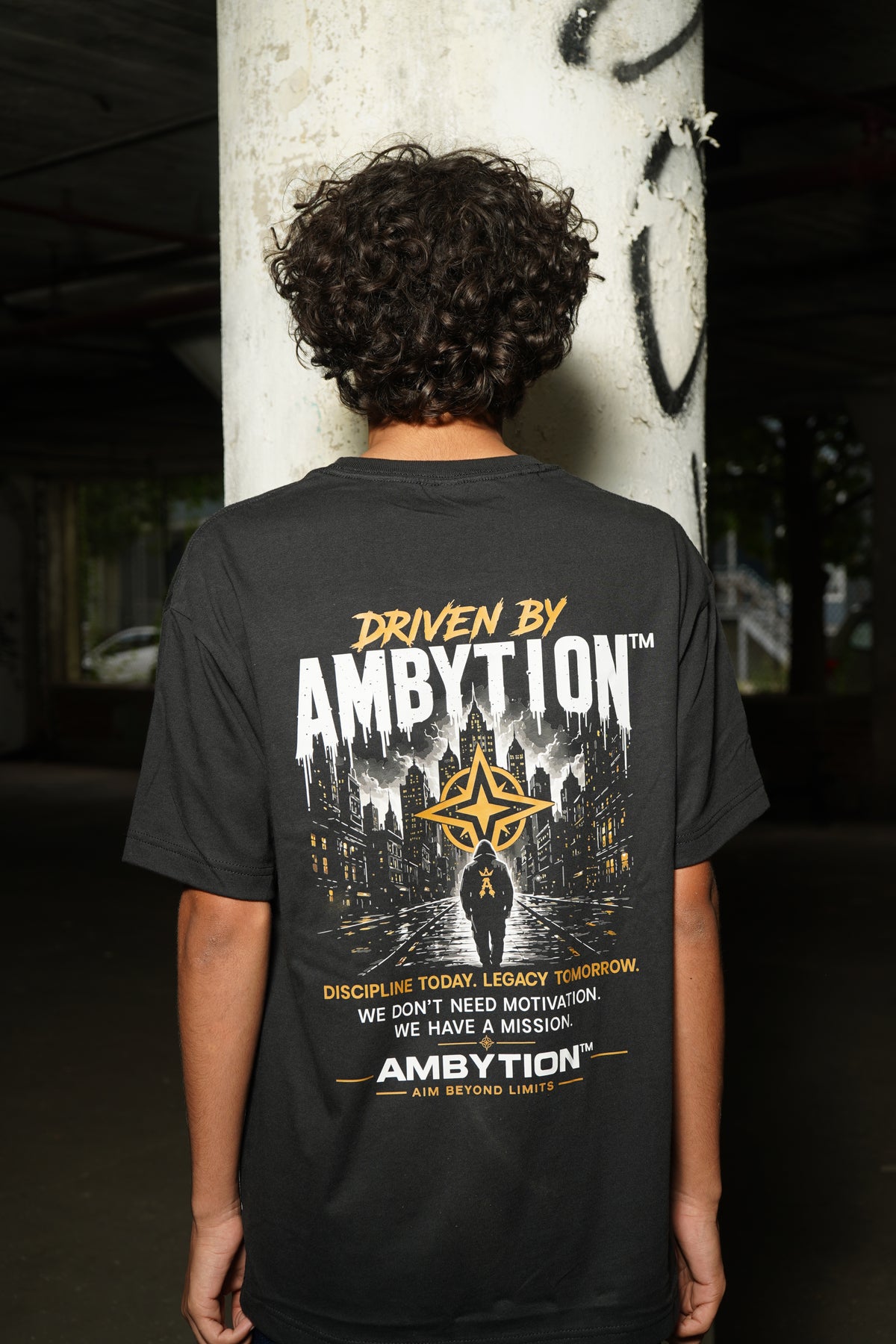 AMBYTION™ Driven By Ambytion Tee – Black